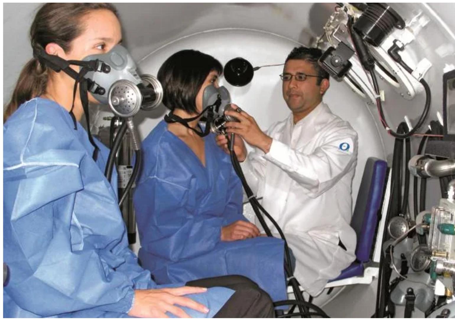 ¿CÓMO ES UNA SESIÓN HIPERBÁRICA?